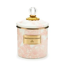 MACKENZIE-CHILDS Mackenzie-chilllds Rosy English Garden Enamel Canisters