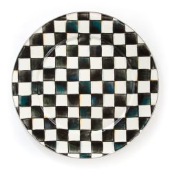 Alternative view of Check Enamel Serving Platter