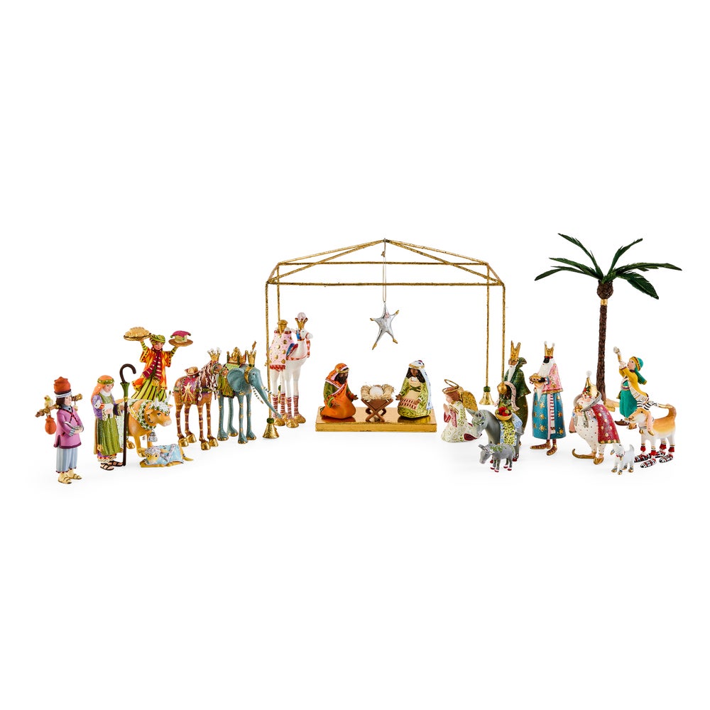 MACKENZIE-CHILDS Mackenzie-chilllds Patience Brewster World Edition Mini Nativity Introductory Set - Image 5