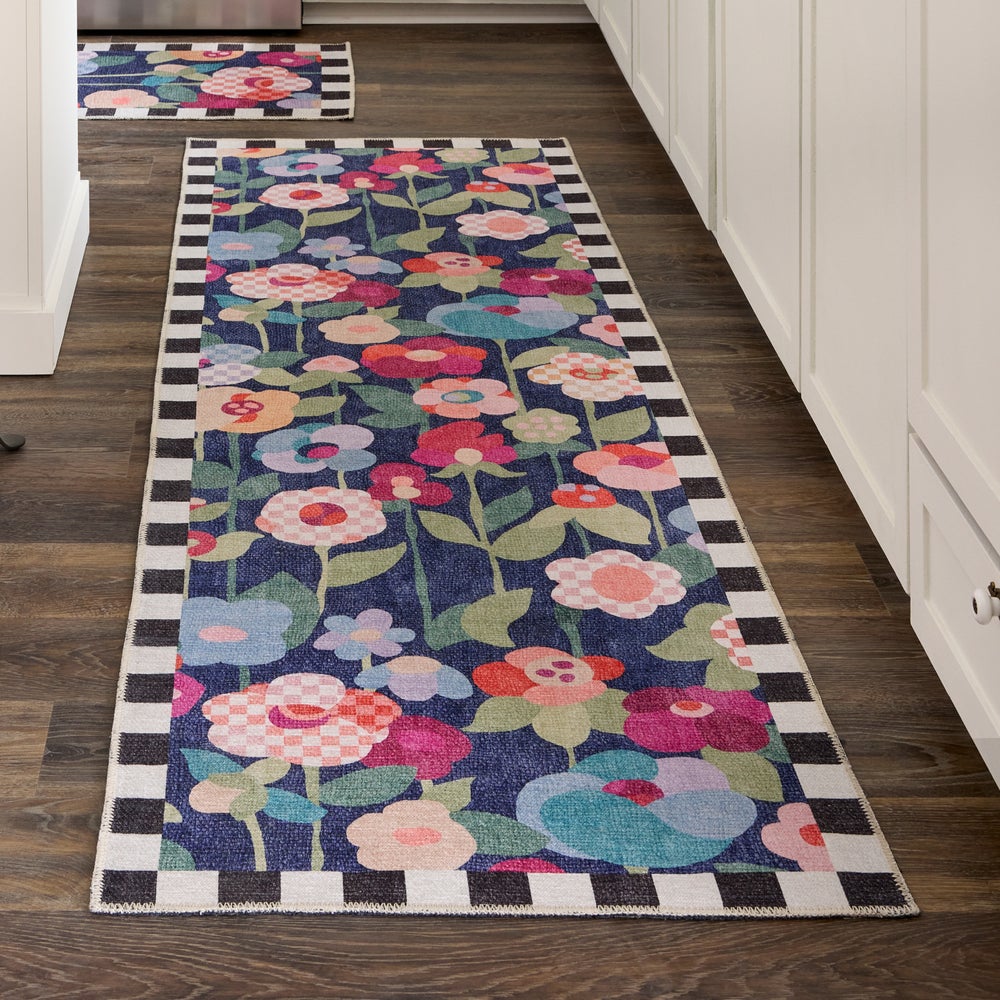 MACKENZIE-CHILDS Mackenzie-chilllds Posie Field Washable Rug - Image 9
