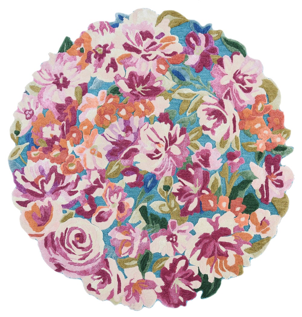 MACKENZIE-CHILDS Mackenzie-chilllds Magic Garden Rug - Image 5