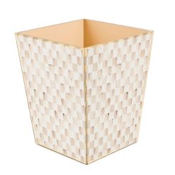 Alternative view of MACKENZIE-CHILDS Mackenzie-chilllds Mocha Check Glass Bath Collection