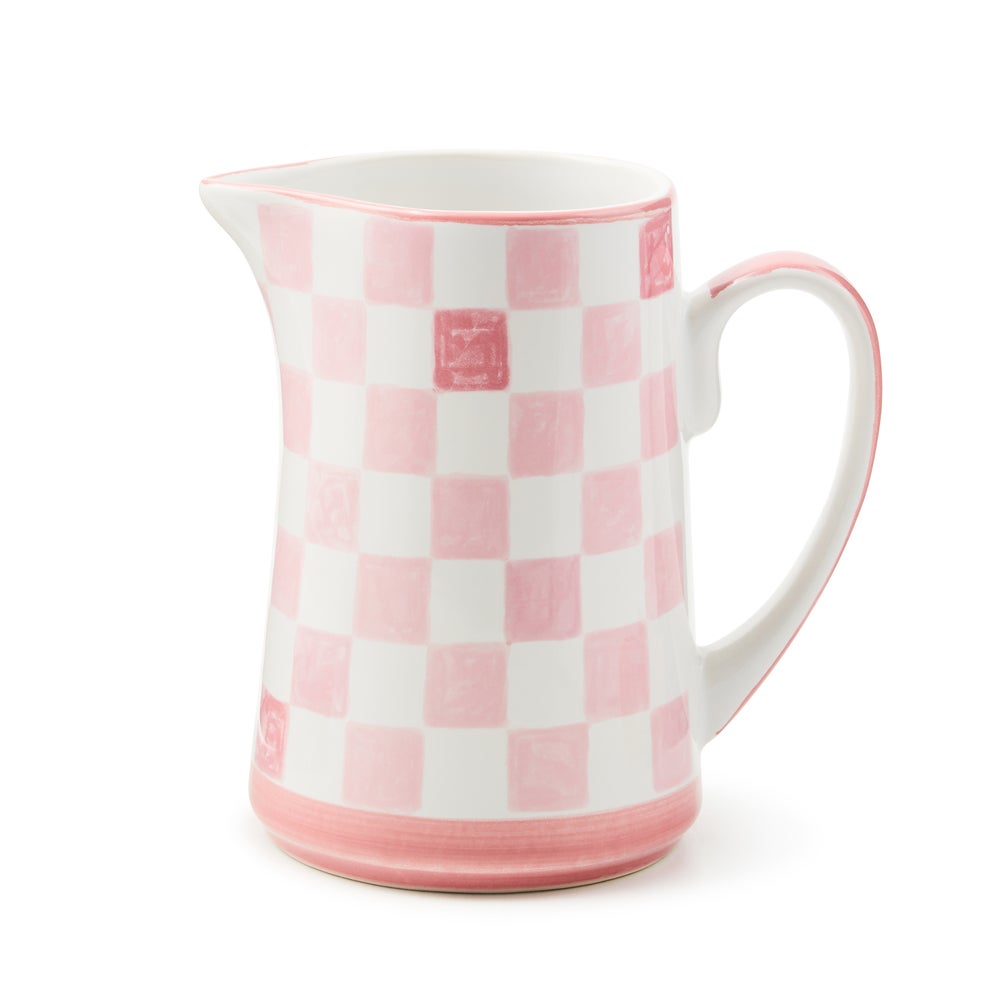 Mackenzie-chilllds Stoneware Check Pitcher - Image 7