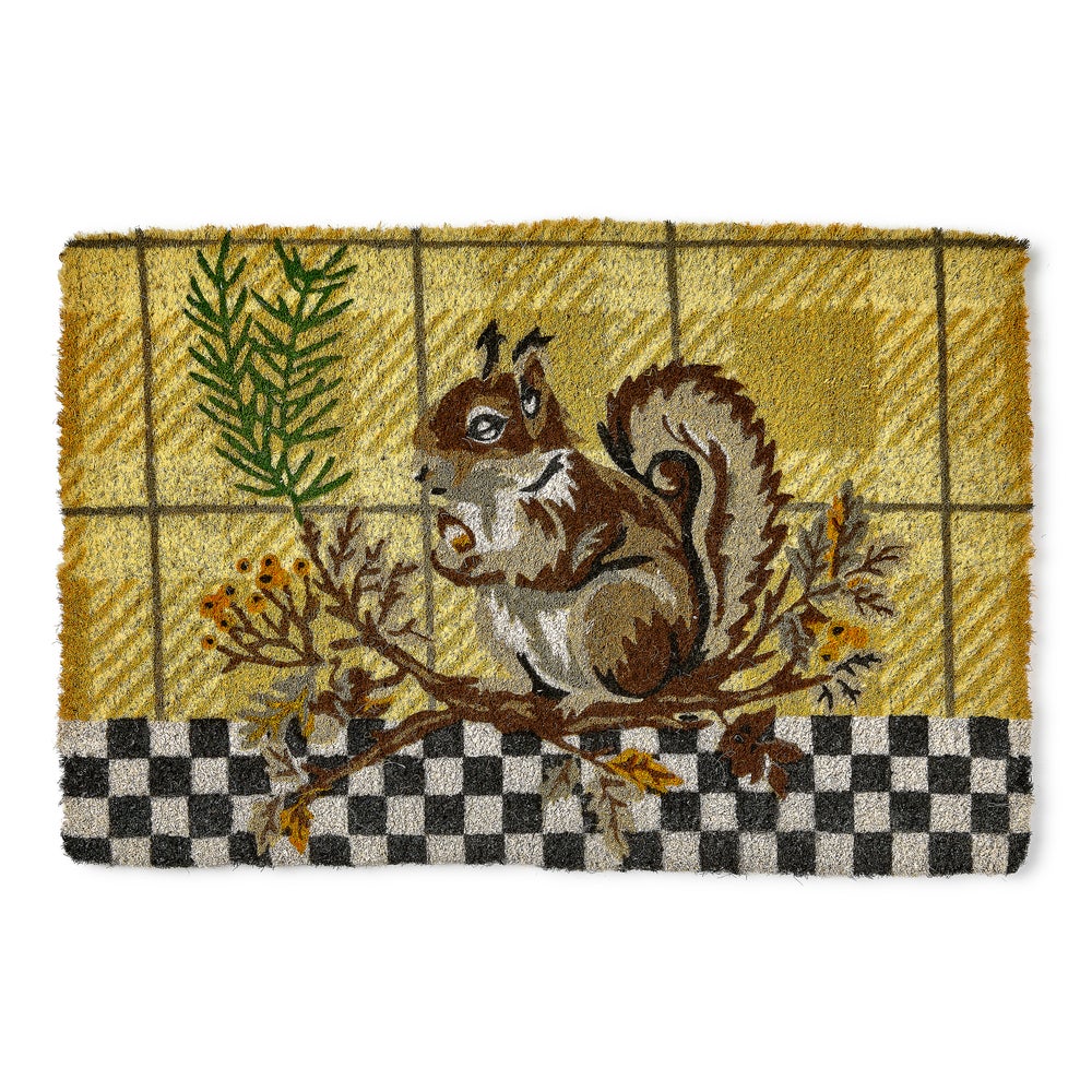Mackenzie-chilllds Squirrel Entrance Mat