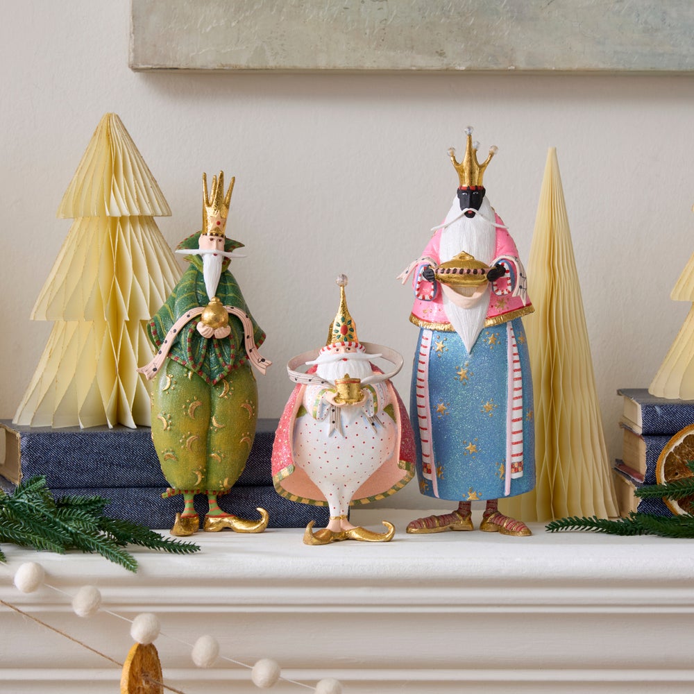 MACKENZIE-CHILDS Mackenzie-chilllds Patience Brewster Nativity World Figures - Image 4