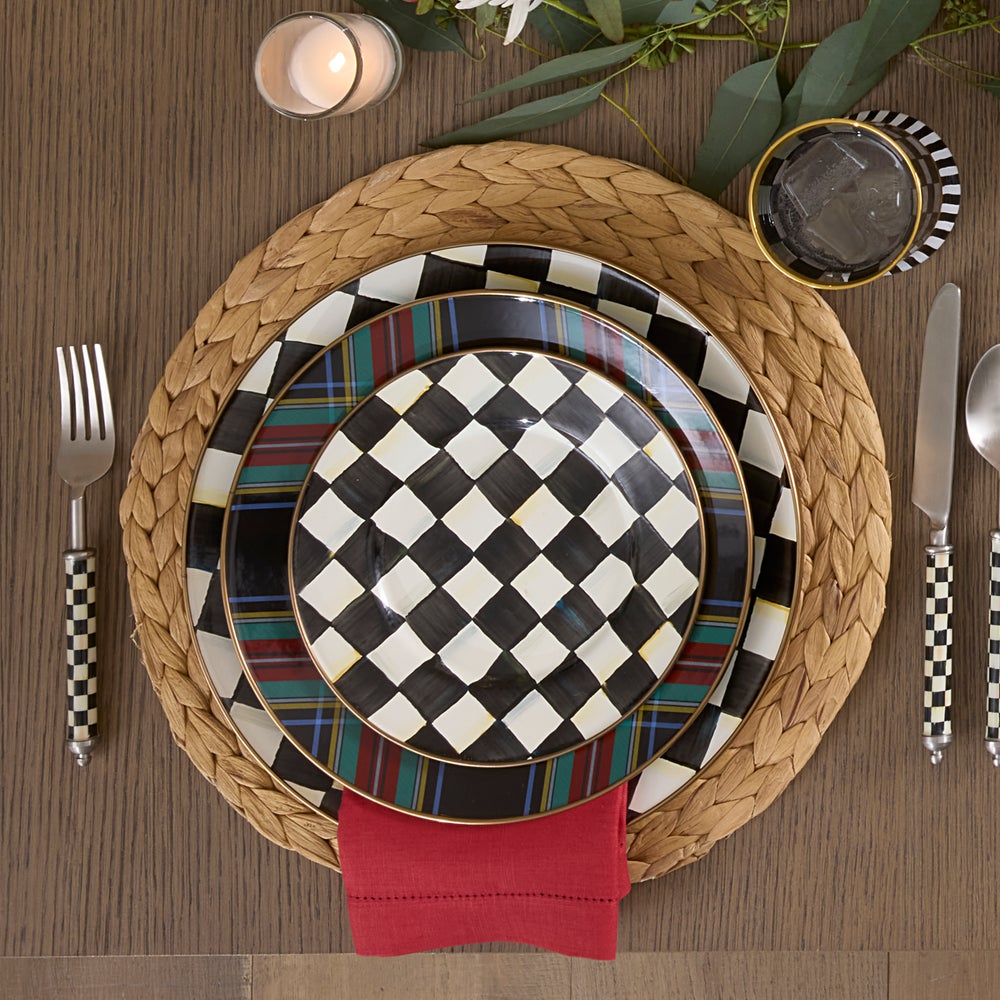 Black Tartan Dinnerware - Image 3
