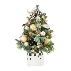 Alternative view of Courtly Noel Illuminated Tabletop Tree