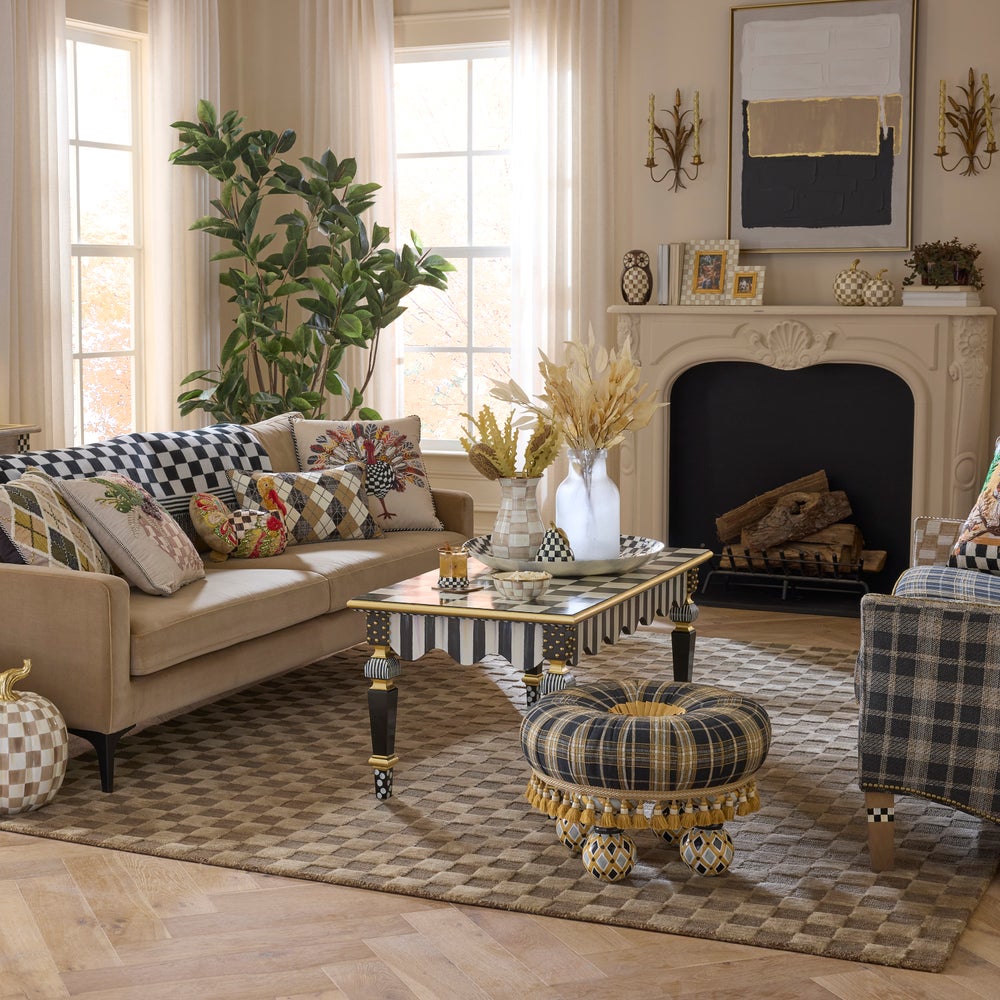 Cocoa Checkerboard Rug - Image 8