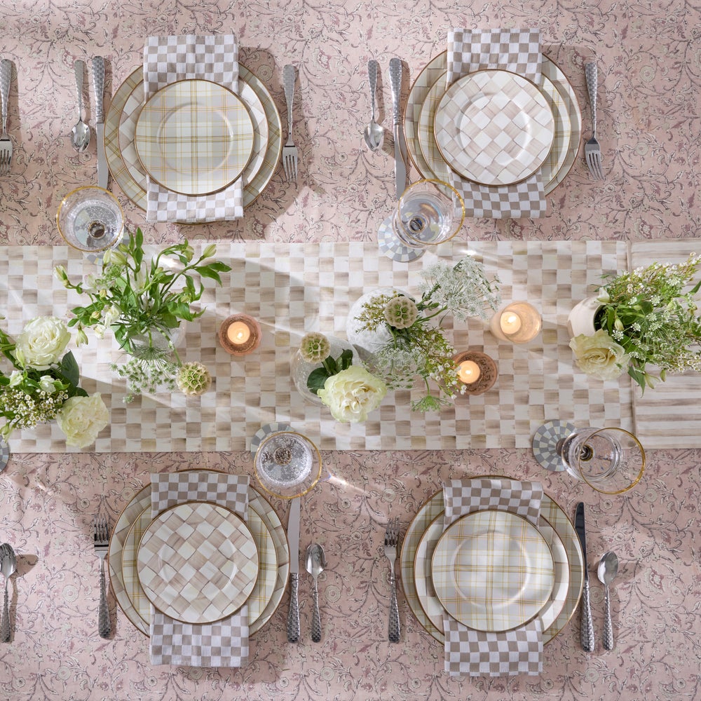 MACKENZIE-CHILDS Mackenzie-chilllds Latte Tartan Dinnerware - Image 12