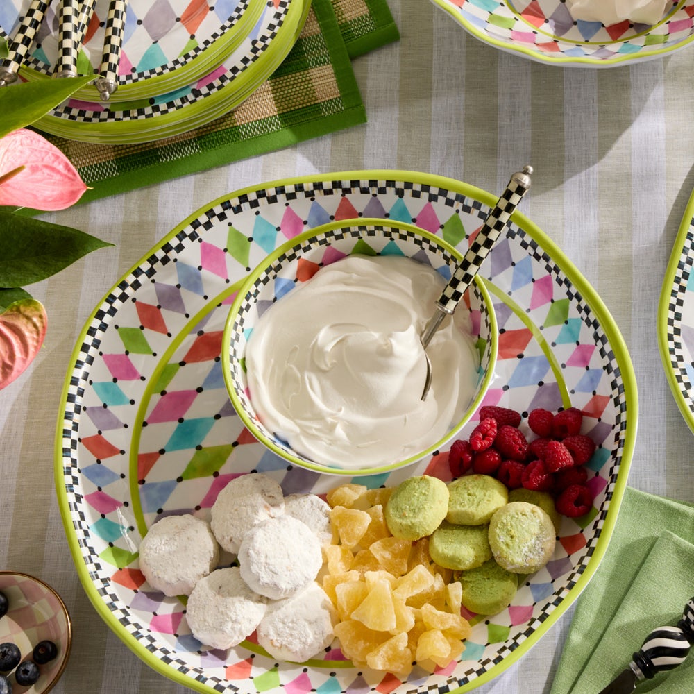 MACKENZIE-CHILDS Mackenzie-chilllds Palm Springs Melamine Serveware - Image 6
