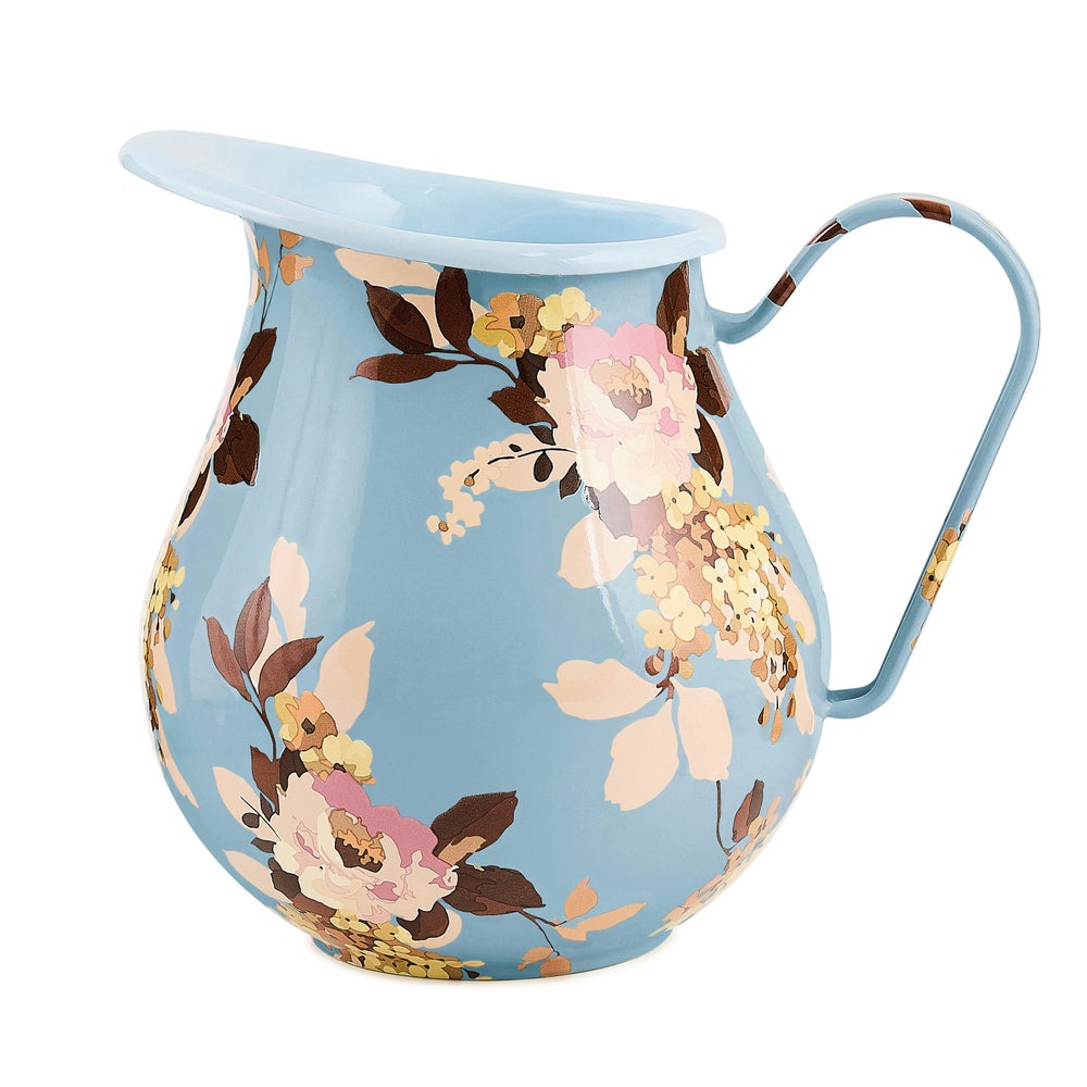 MACKENZIE-CHILDS Mackenzie-chilllds Enamel Round Pitcher - Image 7