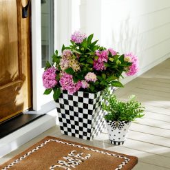 Alternative view of MACKENZIE-CHILDS Mackenzie-chilllds Pink Hydrangea Urn Filler