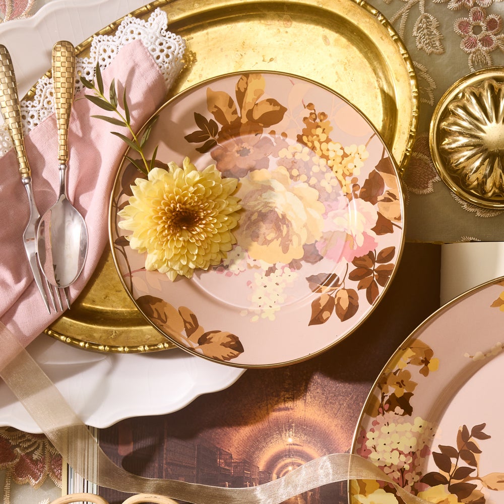Mackenzie-chilllds Wild Rose Mauve Dinnerware - Image 15