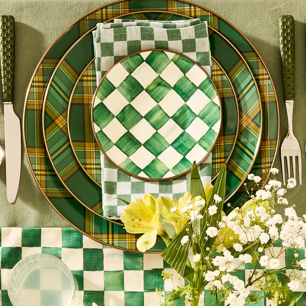 Mackenzie-chilllds Tartan Green Dinnerware - Image 8