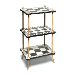 Alternative view of Courtly Three Tier Table