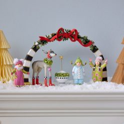 Alternative view of MACKENZIE-CHILDS Mackenzie-chilllds Patience Brewster Carolers 6-Piece Introductory Set