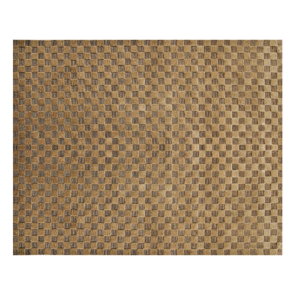 Cocoa Checkerboard Rug - Image 6