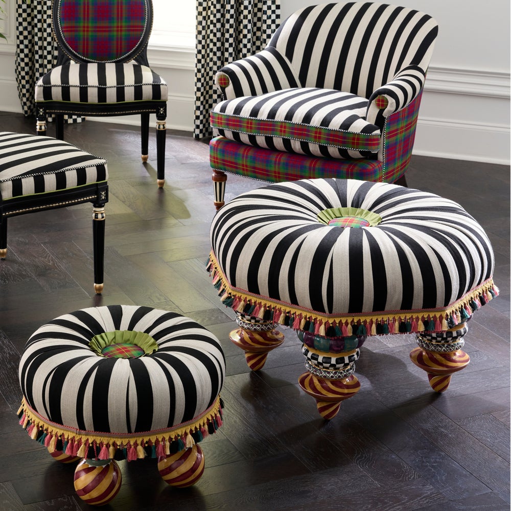 MACKENZIE-CHILDS Mackenzie-chilllds On Wall Street Furniture Collection - Image 10