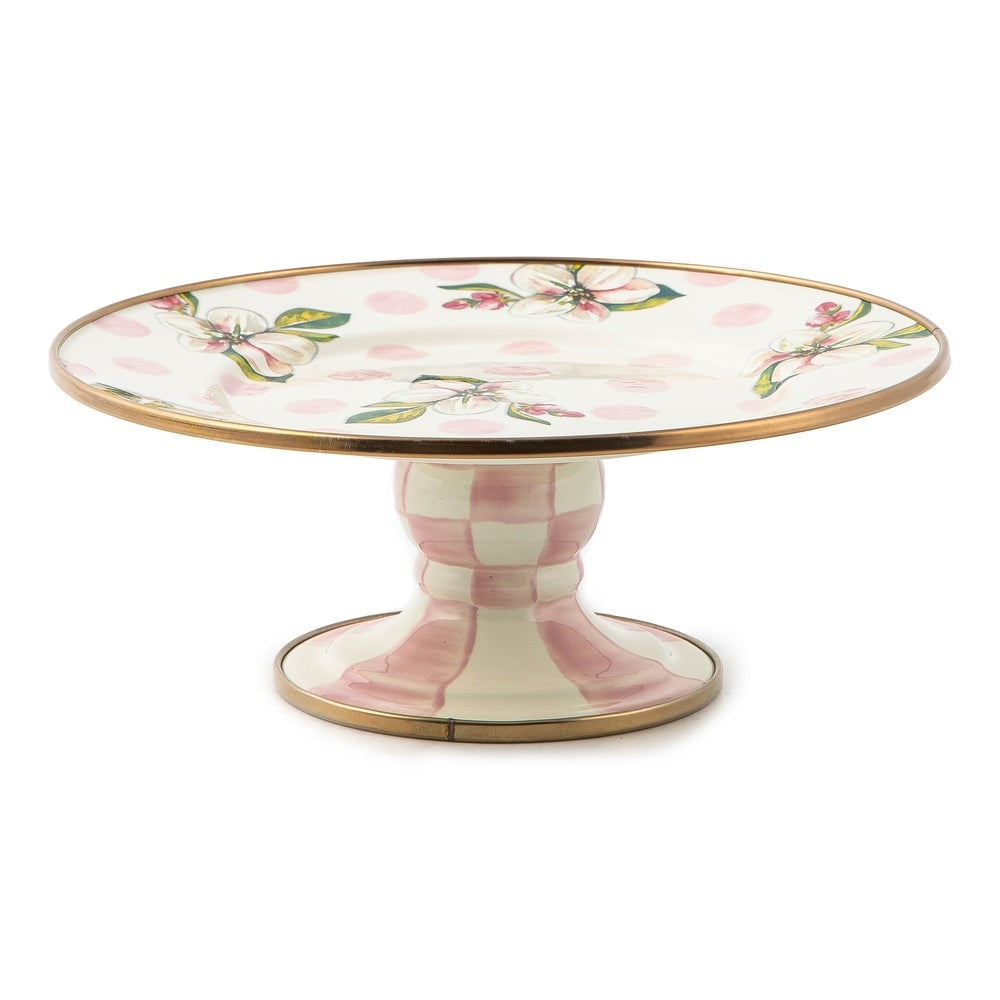 MACKENZIE-CHILDS Mackenzie-chilllds Floral Pedestal Platter - Image 13