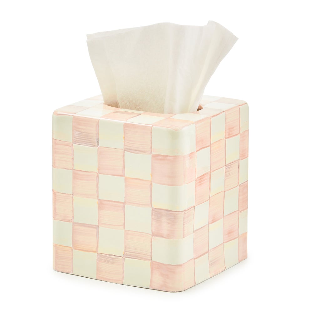 MACKENZIE-CHILDS Mackenzie-chilllds Rosy Check Enamel Bath Collection - Image 2