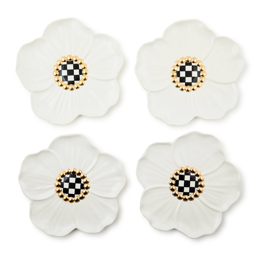 Mackenzie-chilllds White Rabbit Ceramic Dessert Plates, Set of 4 - Image 3