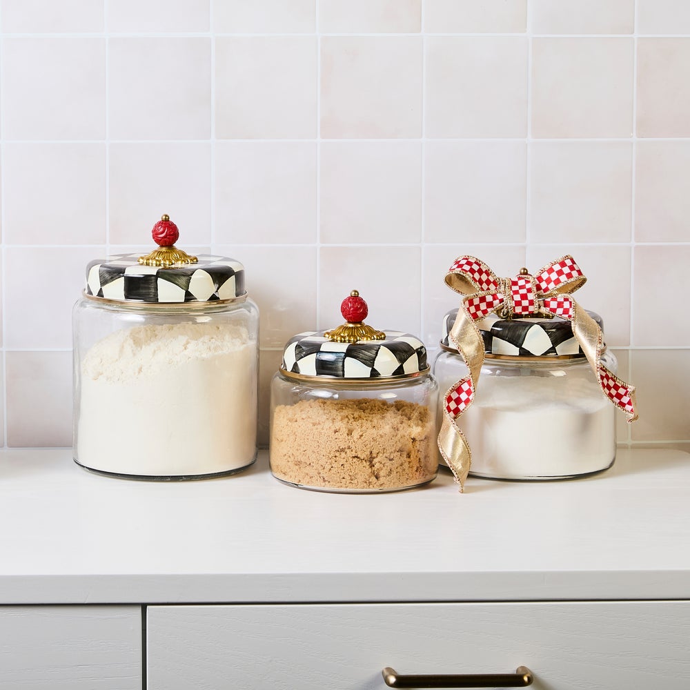 Courtly Check Kitchen Canisters - Image 5