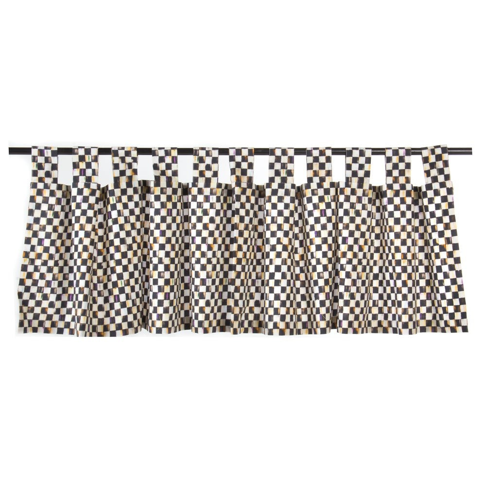 Check Tab Top Valance - Image 2