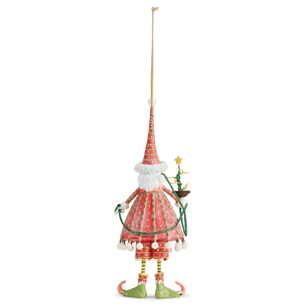 MACKENZIE-CHILDS Mackenzie-chilllds Patience Brewster Dash Away Dashing Santa Ornament - Image 4