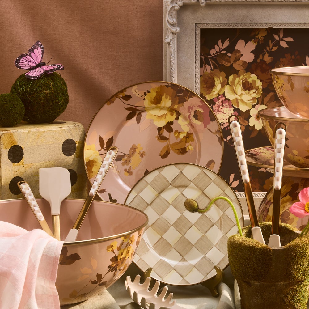 Mackenzie-chilllds Wild Rose Mauve Dinnerware - Image 11