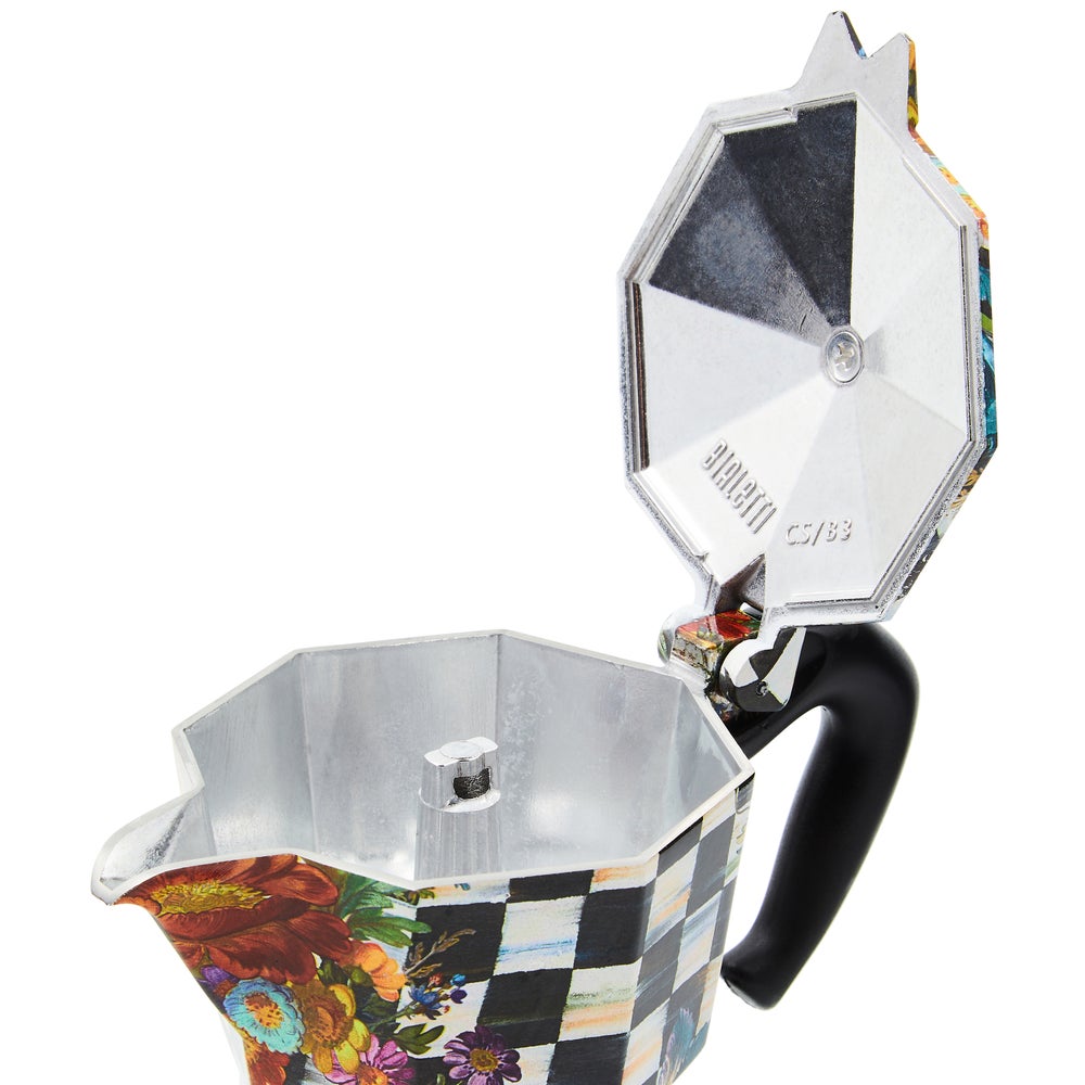 Courtly Flower Market Moka Pot - Image 4