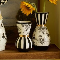 Alternative view of Bee Toile Vases, Set of 2