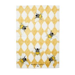 MACKENZIE-CHILDS Mackenzie-chilllds Honeycomb With Mackenzie-chilllds Bees Dish Towel
