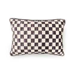 Alternative view of Courtly Check Printed Outdoor Pillow