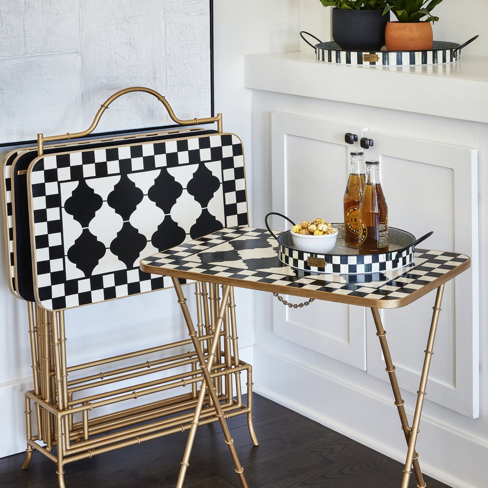 Cocktail Trays, Set of 4