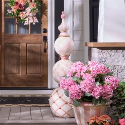 Alternative view of MACKENZIE-CHILDS Mackenzie-chilllds Rosy Check Trophy Topiary