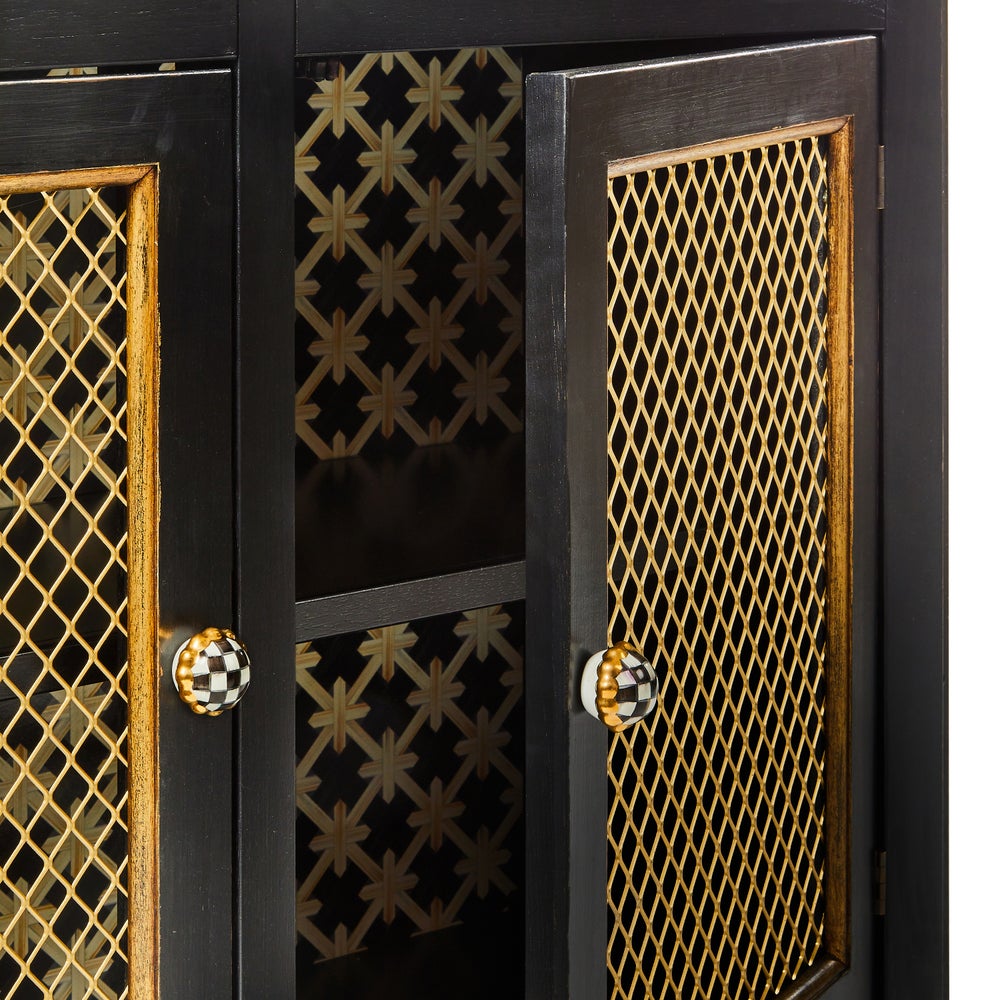 Courtly Criss-Cross Cabinet - Image 5