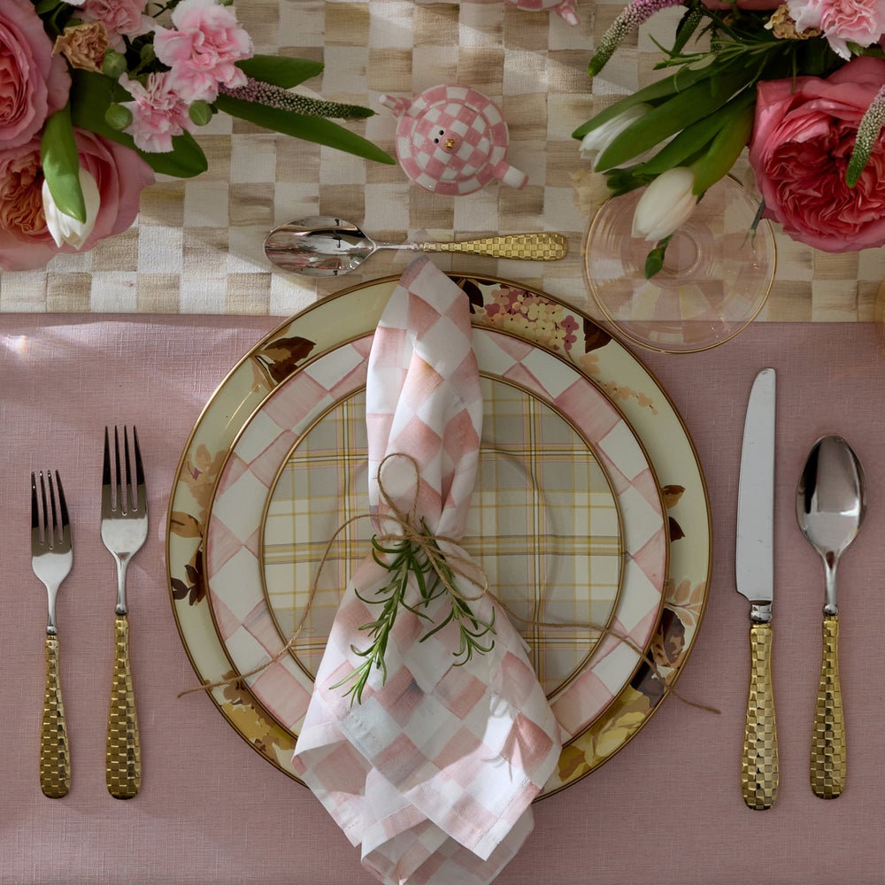 Mackenzie-chilllds Wild Rose White Enamel Dinnerware - Image 10