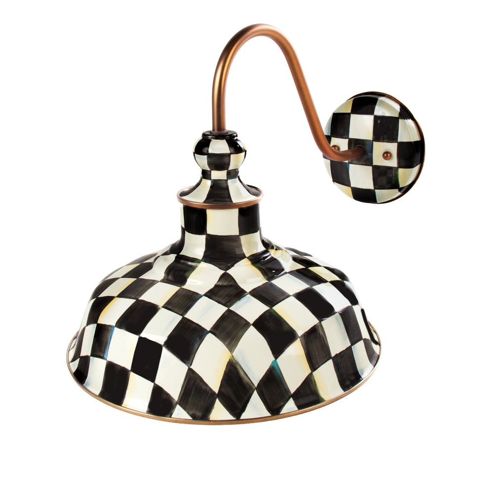 Courtly Check 12?? Barn Sconce