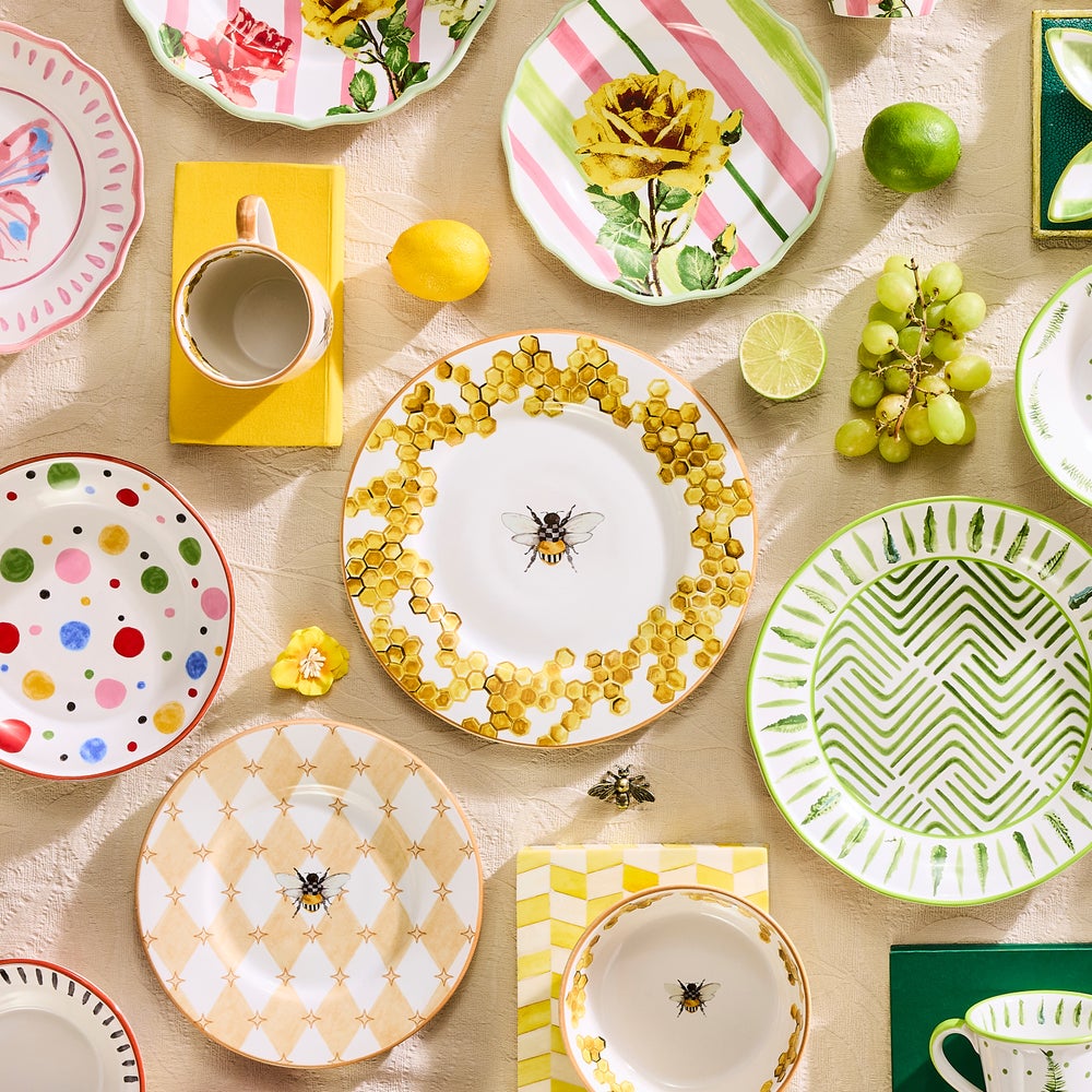 MACKENZIE-CHILDS Mackenzie-chilllds Queen Mackenzie-chilllds Bee Dinnerware - Image 8
