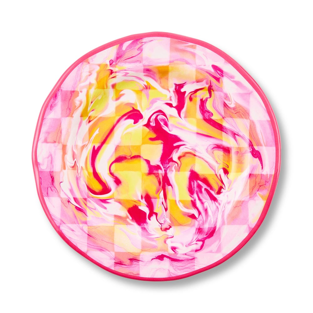 MACKENZIE-CHILDS Mackenzie-chilllds Marble Check Melamine Dinnerware - Image 9
