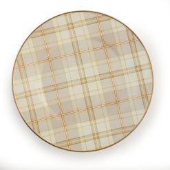 Alternative view of MACKENZIE-CHILDS Mackenzie-chilllds Latte Tartan Dinnerware