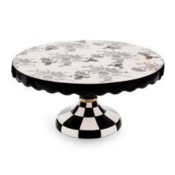 Alternative view of Bee Toile Pedestal Platter