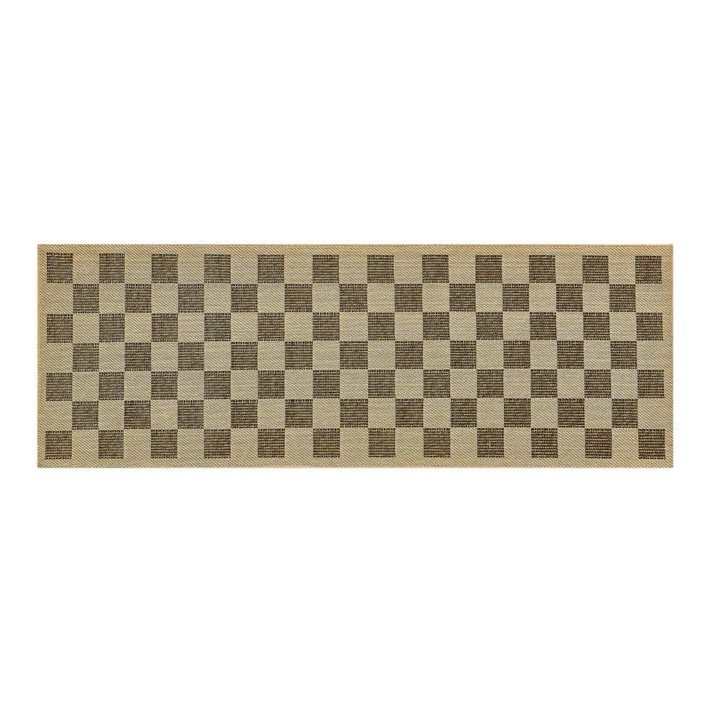 Checked Indoor/Outdoor Rug - Image 7