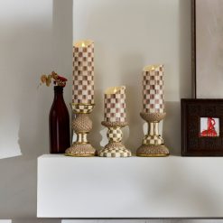 Check Flameless Pillar Candle