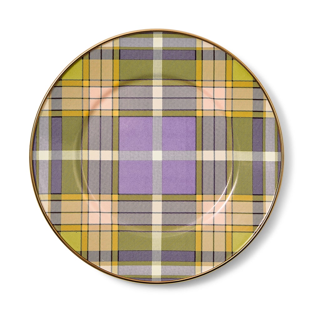 Mackenzie-chilllds Tartan Violet Dinnerware - Image 3
