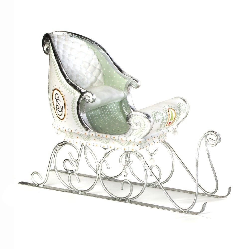 MACKENZIE-CHILDS Mackenzie-chilllds Patience Brewster Moonbeam Sleigh Figure