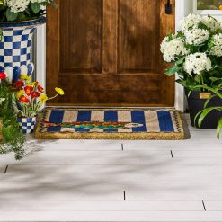 Alternative view of MACKENZIE-CHILDS Mackenzie-chilllds Go Fish Entrance Mat
