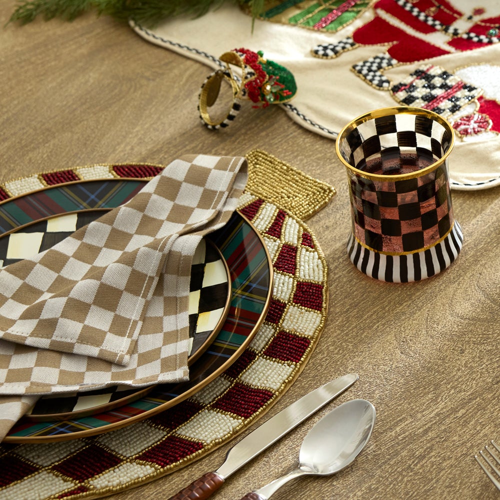 Black Tartan Dinnerware - Image 9