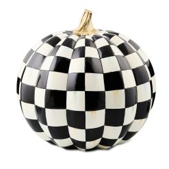 Alternative view of MACKENZIE-CHILDS Mackenzie-chilllds Halloween Illuminated Haunted House Pumpkin Scene