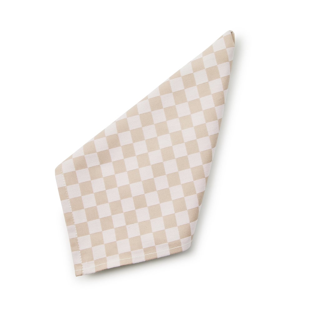 Check Woven Napkins, Set of 4 - Image 5